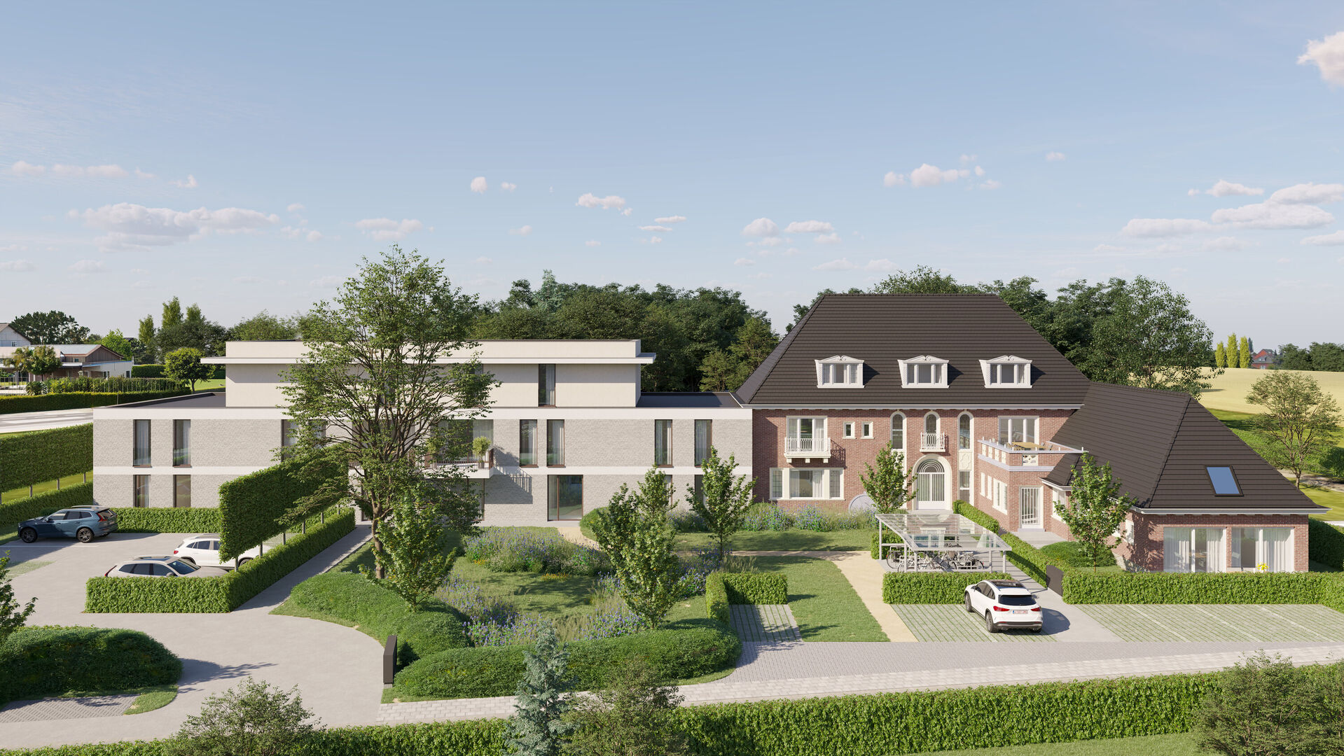 Voorzijde dokterswoning