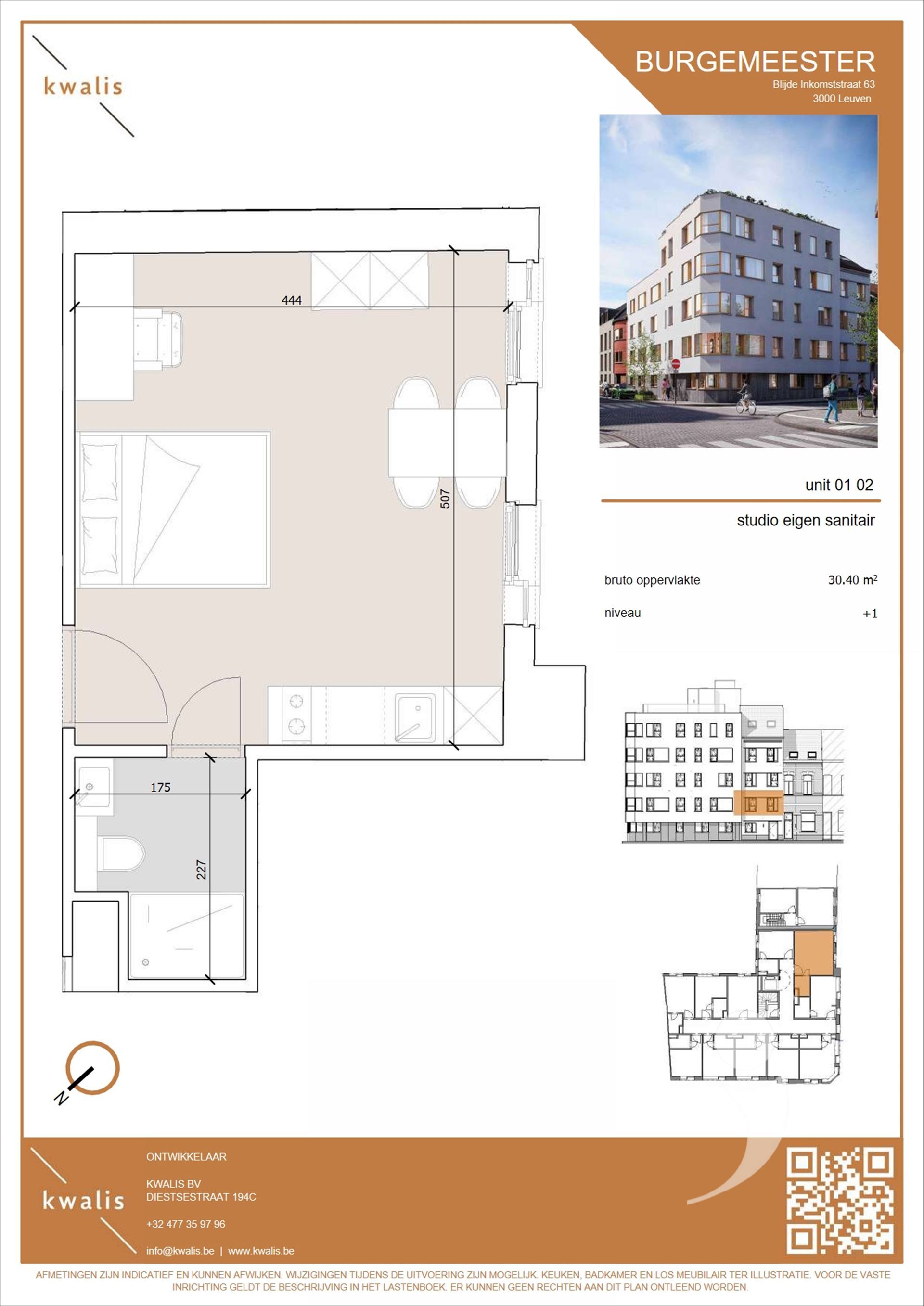 Dorm room for rent in LEUVEN