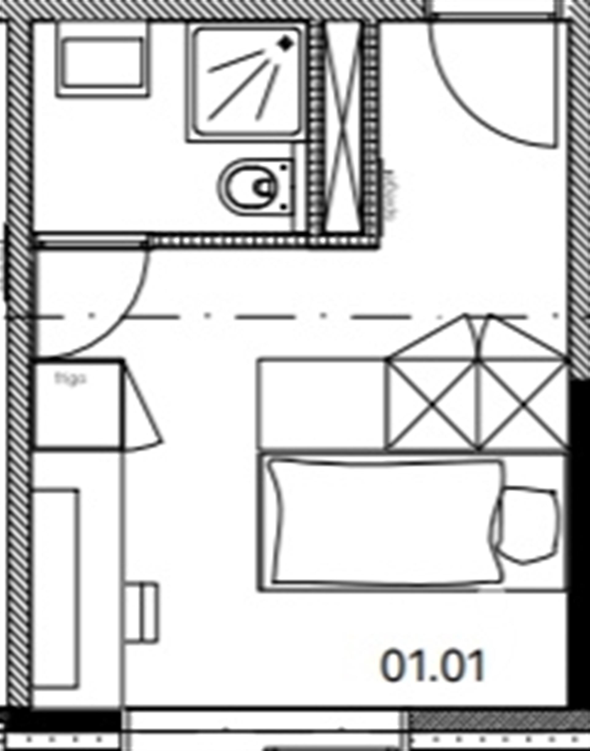 Dorm room for rent in LEUVEN