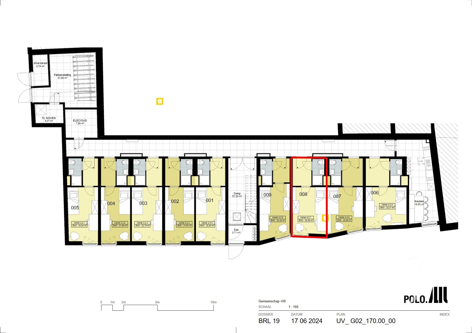 Dorm room for rent in LEUVEN