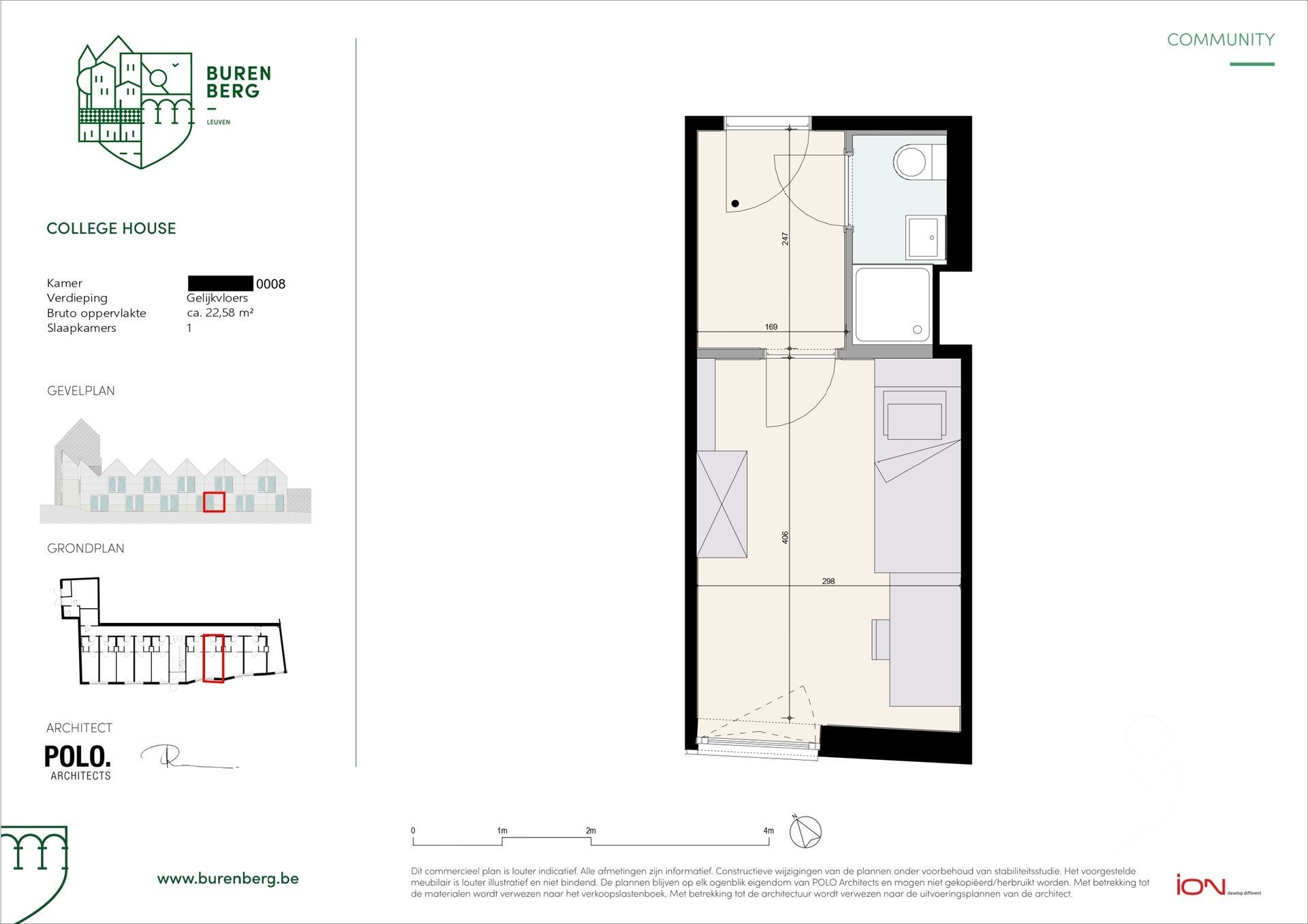 Dorm room for rent in LEUVEN