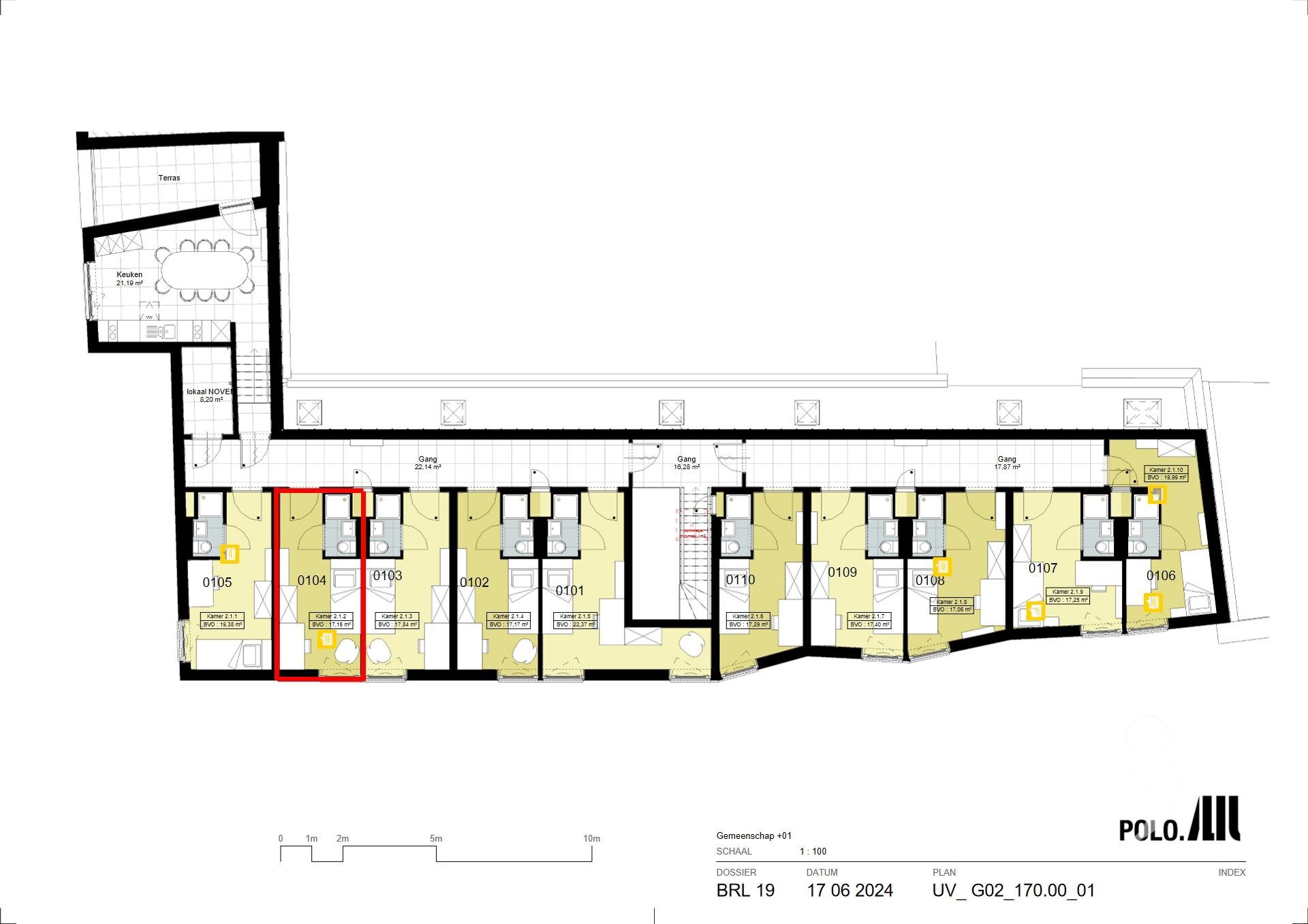 Dorm room for rent in LEUVEN