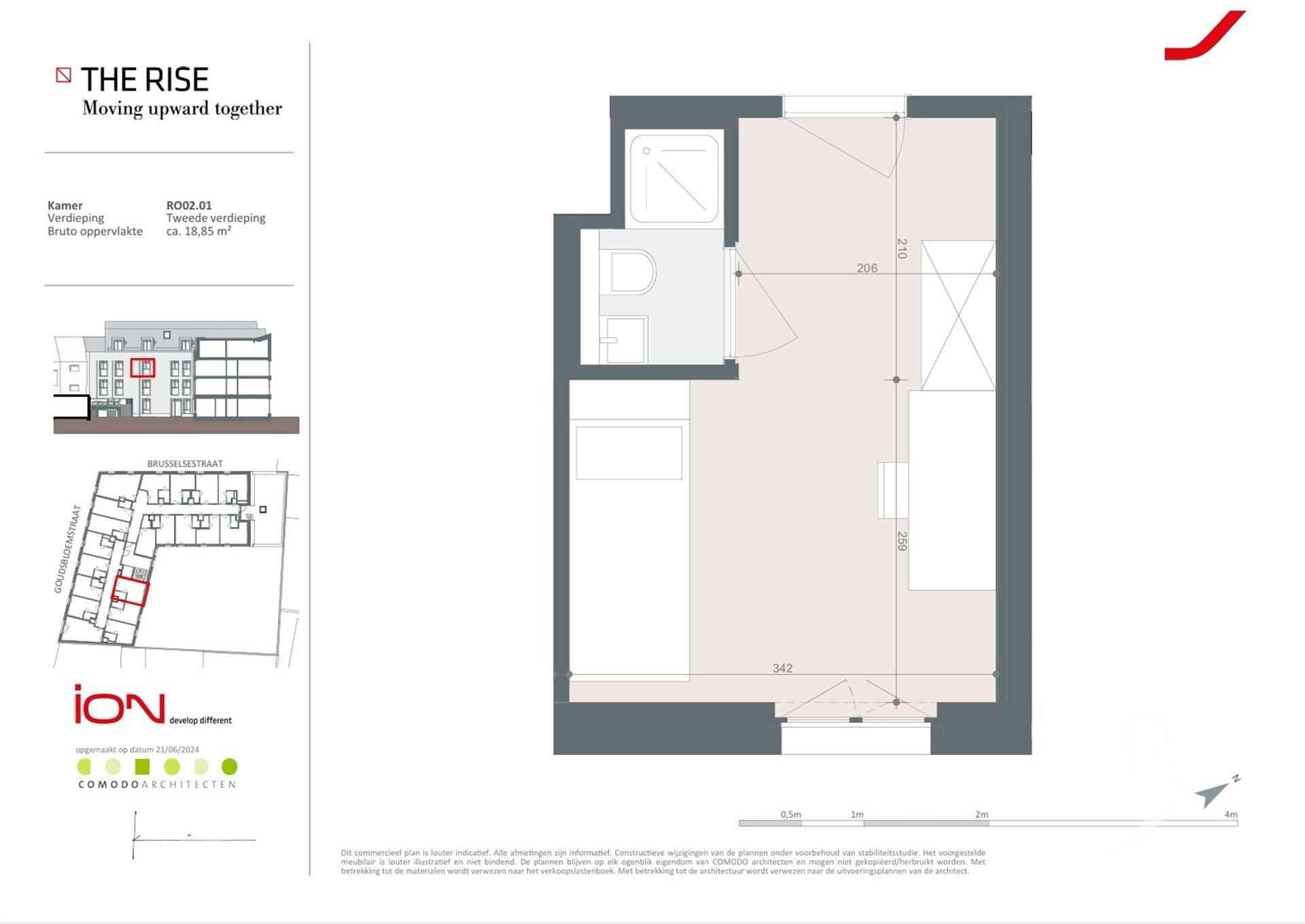 Dorm room for rent in LEUVEN