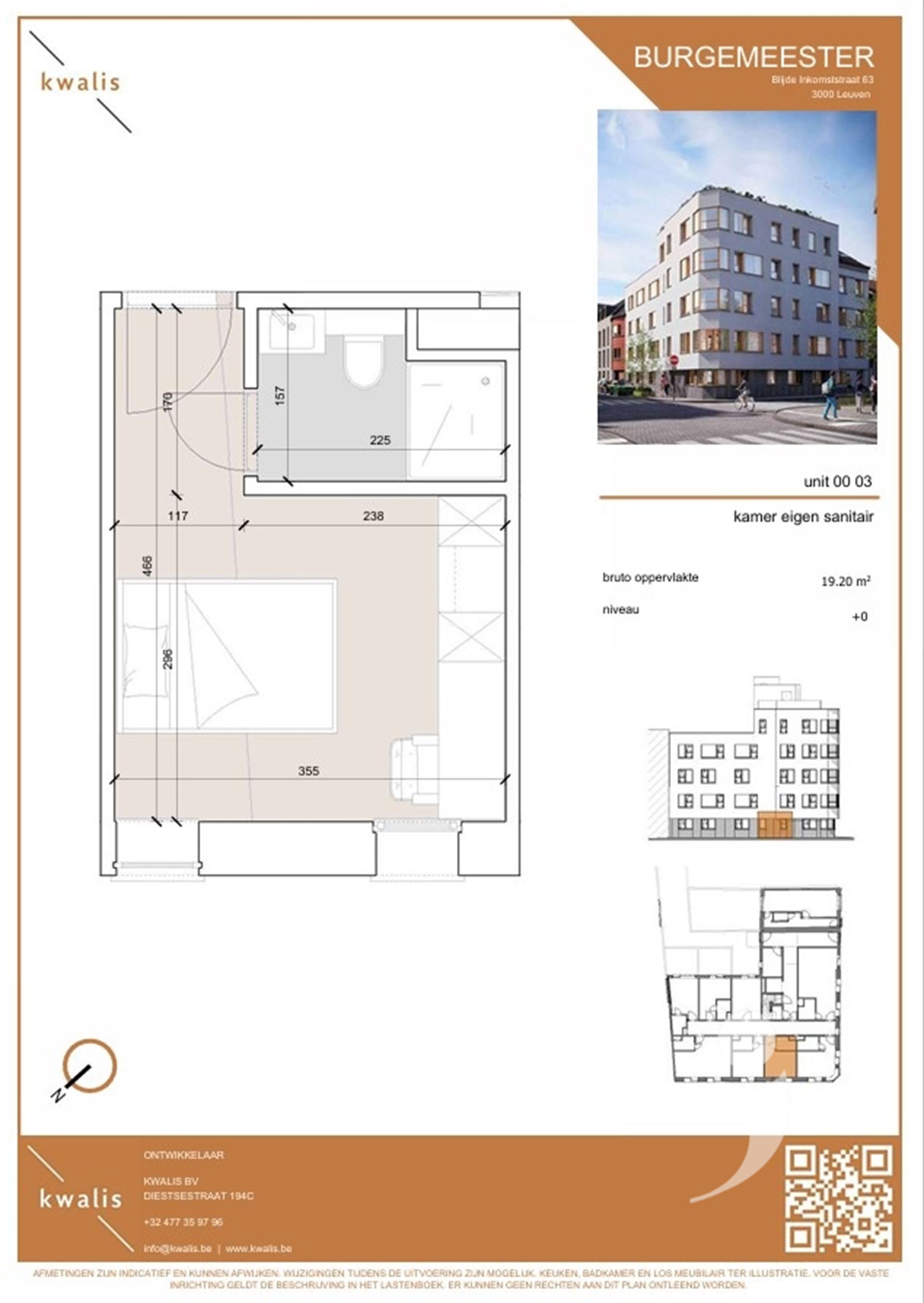Dorm room for rent in LEUVEN