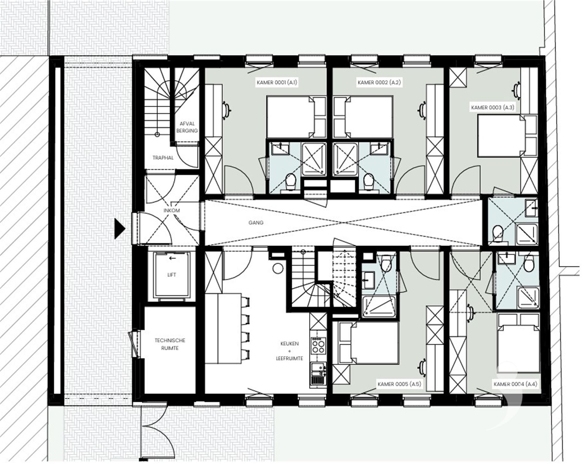 Dorm room for rent in LEUVEN