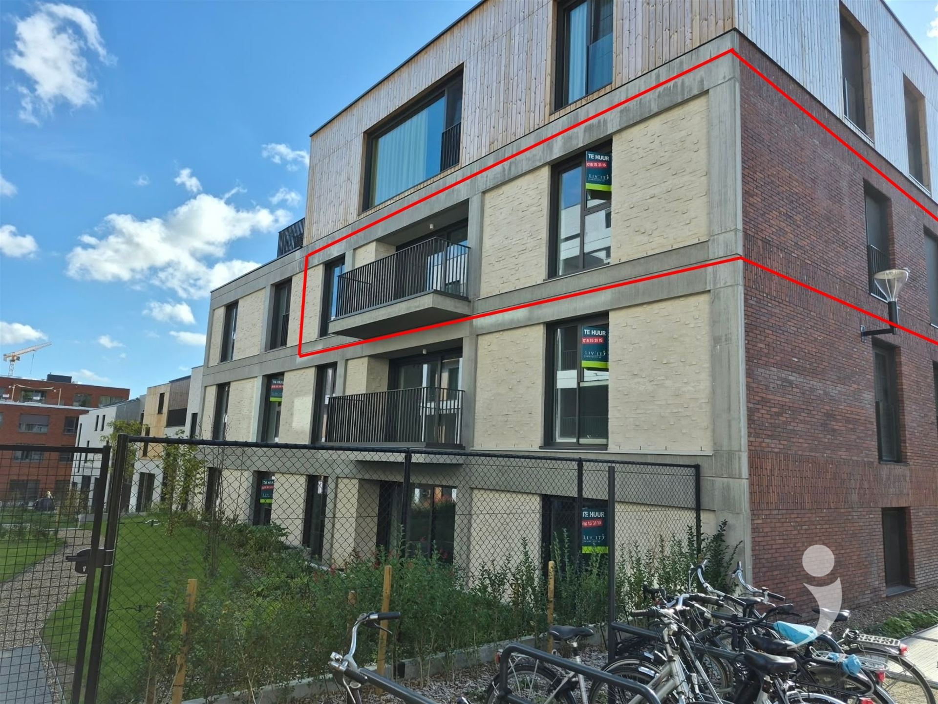 Nieuwbouw appartement te huur in LEUVEN