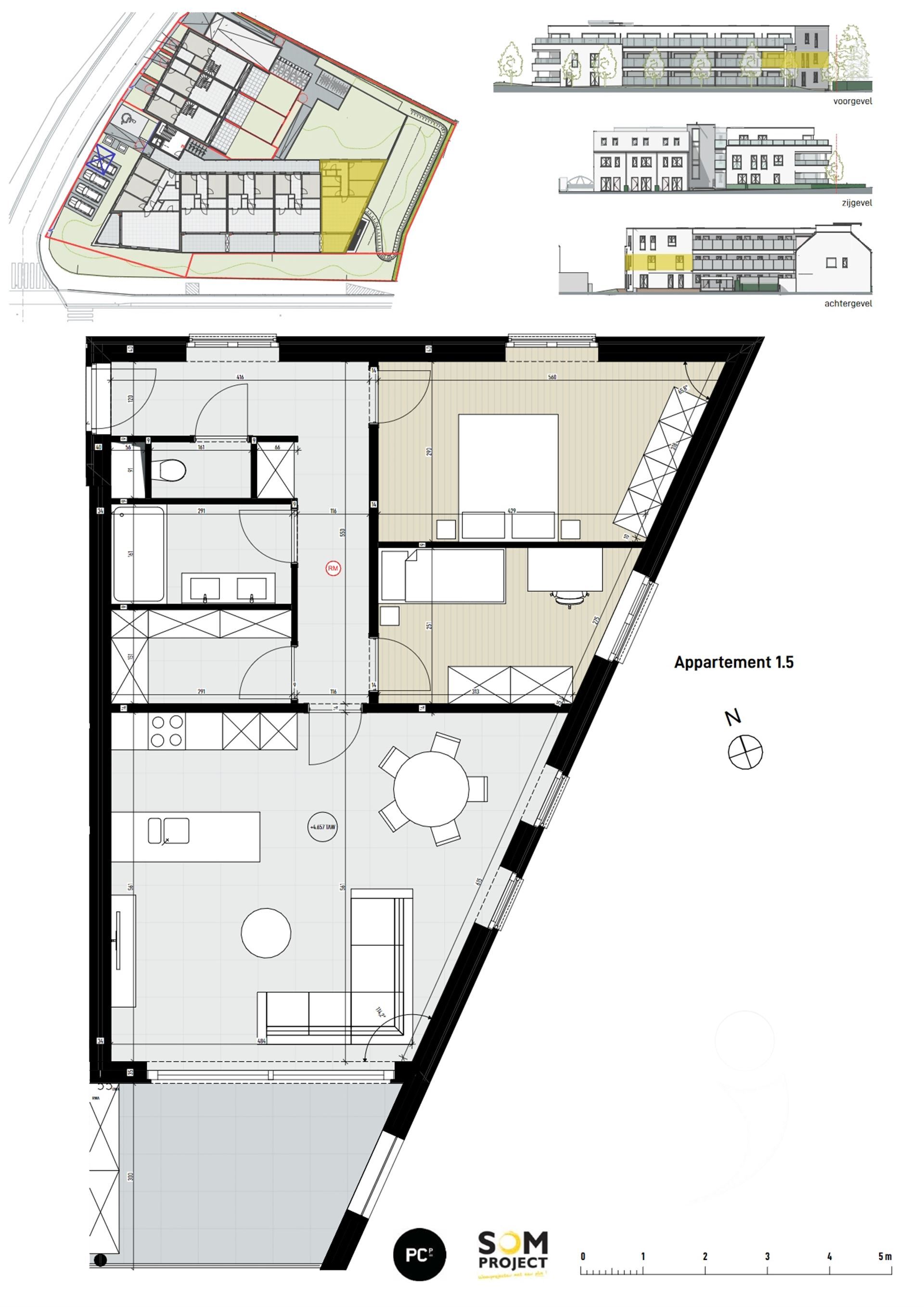 Nieuwbouw appartement te koop in KORBEEK-LO