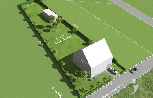 Bouwgrond te koop in BEGIJNENDIJK