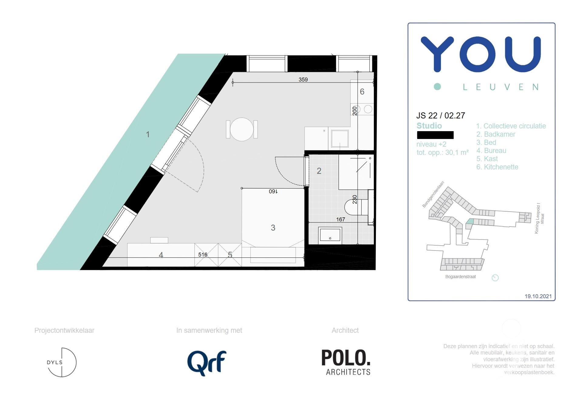 Studentenkamer te huur in LEUVEN