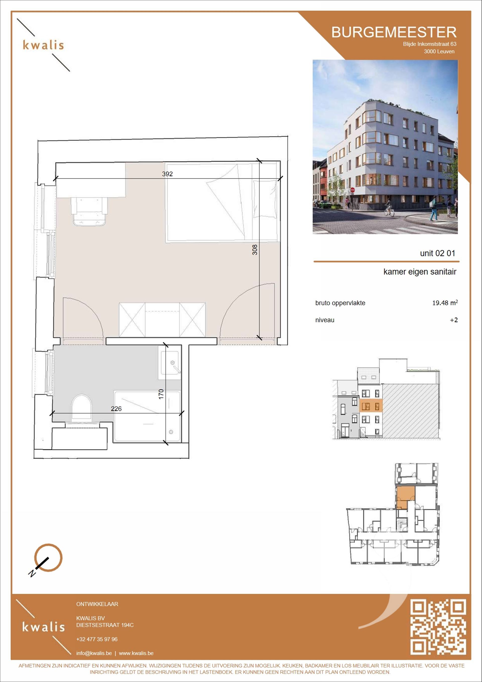 Studentenkamer te huur in LEUVEN