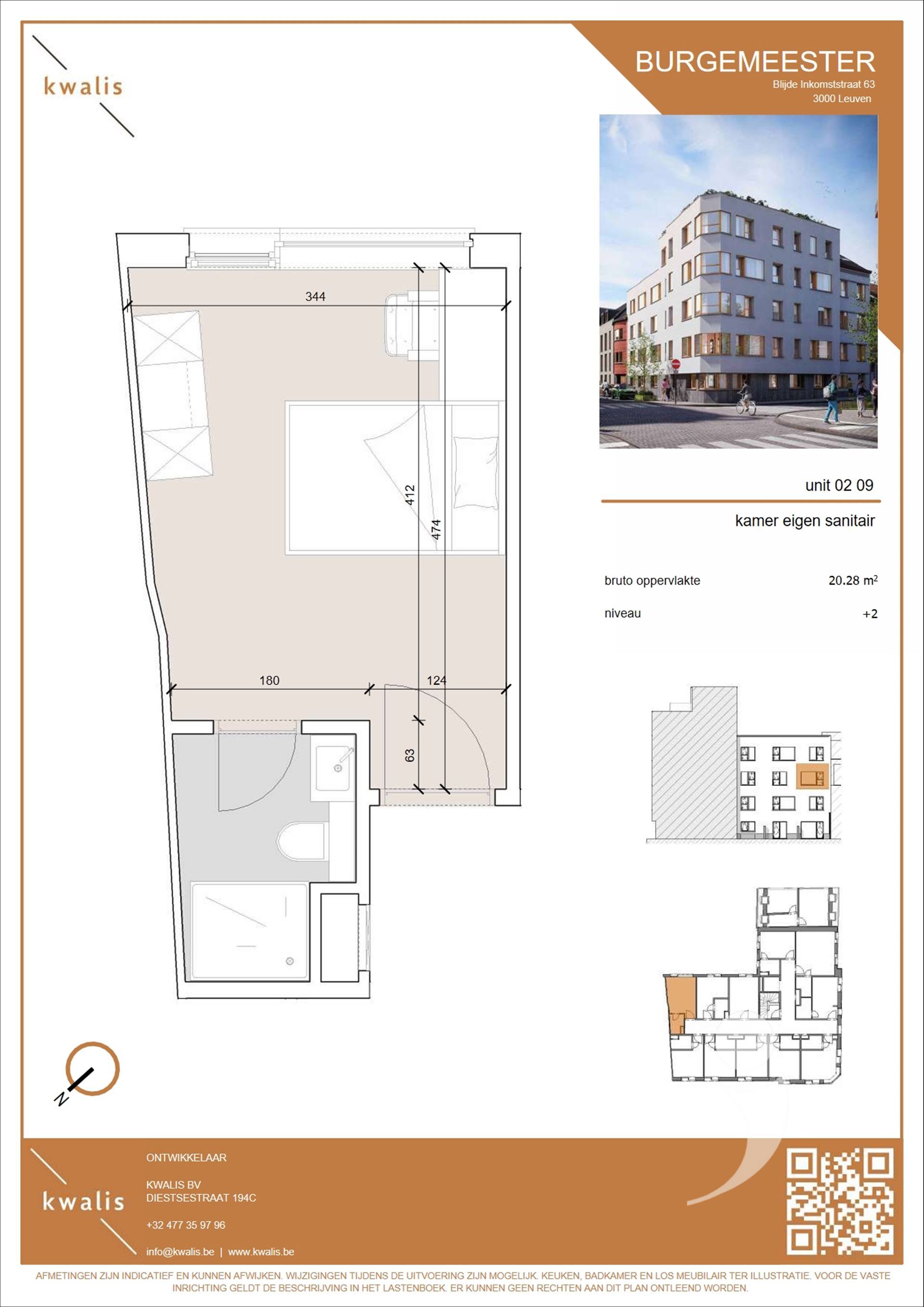 Studentenkamer te huur in LEUVEN