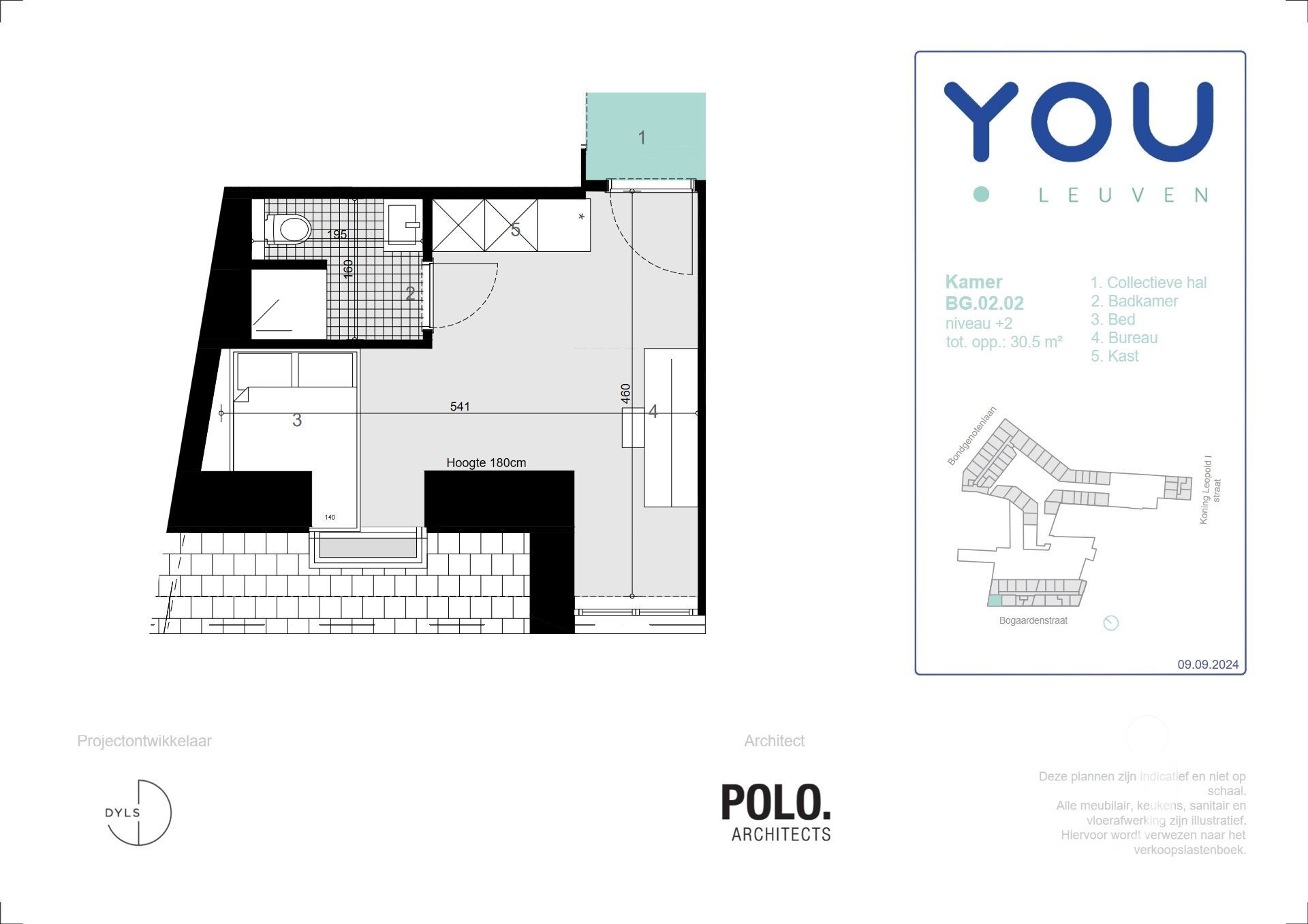 Studentenkamer te huur in LEUVEN