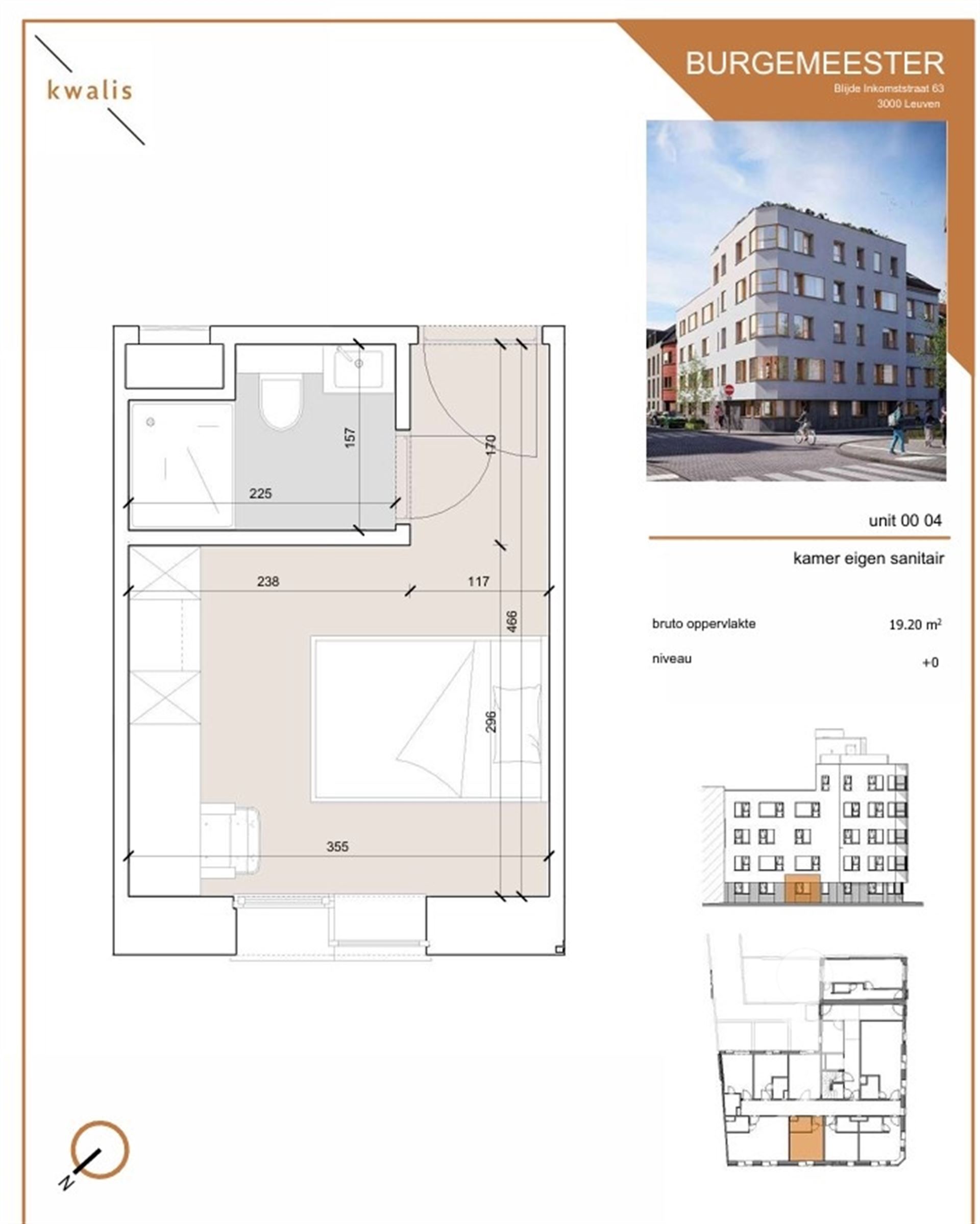 Studentenkamer te huur in LEUVEN