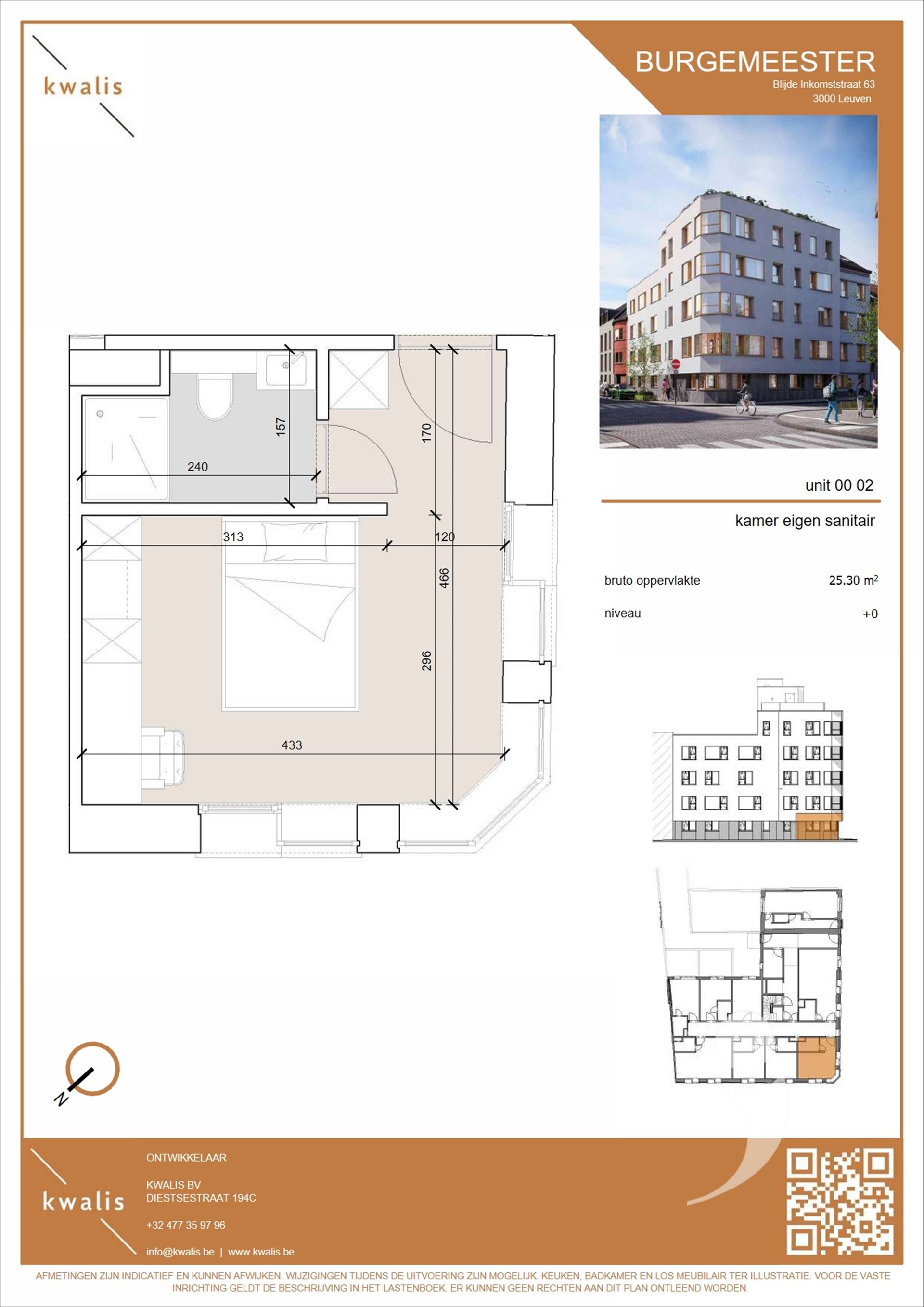 Studentenkamer te koop in LEUVEN